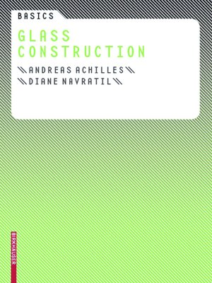 cover image of Basics Glass Construction